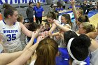 Cheryl Warren-Powers tribute  Wheaton College women's basketball honored fellow alum Cheryl Warren-Powers '95 with a pre-game ceremony. The annual tribute began after her passing in 2012. - Photo By: KEITH NORDSTROM : Wheaton, basketball, Cheryl Warren-Powers